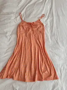 Orange Sundress