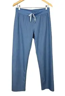 FIGS  Livingston Scrub Pants Womens Small Blue Technical Collection Nursing Nurse