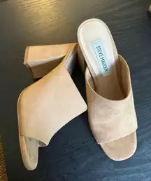 Steve Madden Block Heel Suede