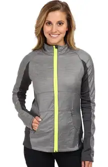 Roxy Outdoor Fitness Juniors Breakline Raglan Jacket‎ - Graphite S EUC