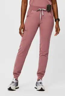 - Zamora Jogger Scrub Pants Mauve Medical Doctor Nurse