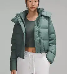 Wunder Puff 600-Down-Fill Cropped Jacket Size 12