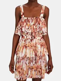 ALCER mini tiered dress