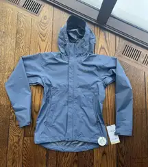 Rab Downpour Eco Rain Jacket Coat Womans Sz Small Black NWT Hiking Bearing Sea