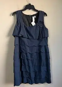 NWT Emma Michele size 14 navy dress