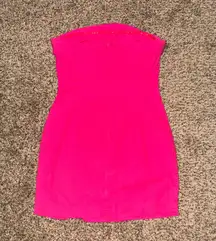 Hot Pink Mini Dress
