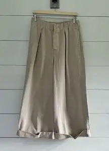 Free People Women’s Small After Love Cuff Wide Leg Pants