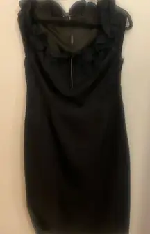 Elie Tahari‎ Black Pencil Dress NWT Size 14