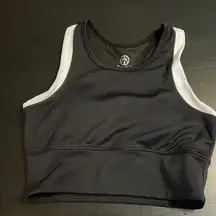 Move theology Black and White Sports top