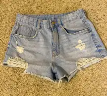 Zara trafaluc jean cut off shorts size 27 #66