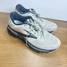 BROOKS ADRENALINE GTS 22 Grey-Rose-Tawny’ Running Shoes Women’s Size 8.5