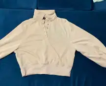 Shein Pink Pullover button up