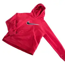 Nike Iconic y2k  swoosh in the classic 90’s red sweatshirt 🔥