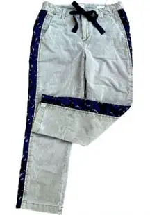 Gap Green Girlfriend Chinos Lace Cut Out Size 2 casual festival indy y2k edgy