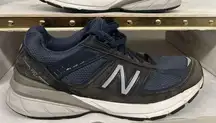 💥 New Balance 990v5 Navy Blue Running shoes 2A WIDTH  W990NV5  women 7.5  men 6