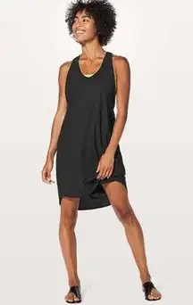 Lululemon Rejuvenate Dress black size 8