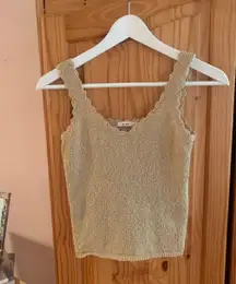 Neutral Sweater Tank