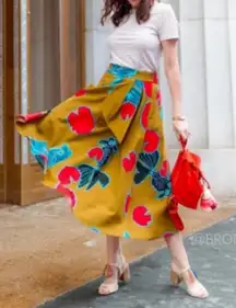 Eva Franco 8P Goldfish Lily
Pad A-
Line Skirt
Whimsical Retro
Statement Piece