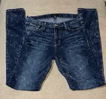 Flying Monkey Platinum Dark Blue Skinny Jeans