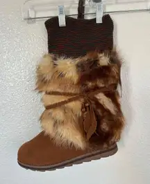 Lukees By Muk Luks Sigrid Leela Too Snow Boot NWT~10