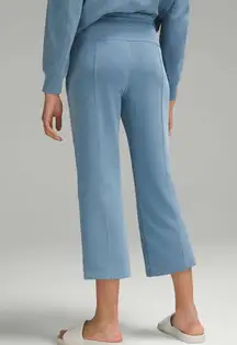 Lululemon Softstreme High-Rise Straight-Leg Cropped Pant Utility Blue - Size 4