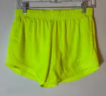 Nike Dri-Fit Tempo Running Shorts in Volt Neon Yellow Size Medium