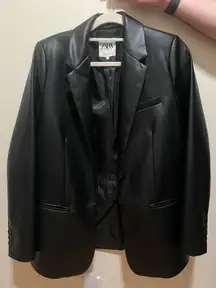 ZARA Black Leather Jacket