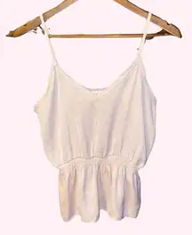 Mod on Trend Pale Punk Cami/tank with Cinched Waist - size large