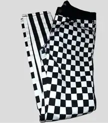 Royal Bones by Daang!! New black and white striped and checkered pants!!