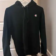 Champion black reverse, weave  hoodie