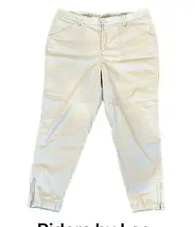 Riders by Lee gray khaki capri pants size 16M