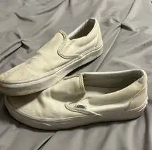 White Slip-On