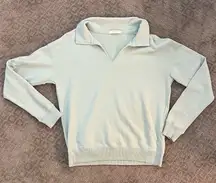 EUC Mododoc Los Angeles Light Green Oversize Sweatshirt, Size Medium