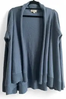 Kinross Slate Blue Open Front Cardigan

Pre-owned - Good