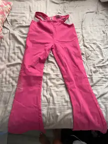 Pink  Cut Out Jeans