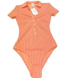 L*Space Polo Button Down Swimsuit