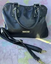 Steve Madden black shoulder bag (like new)