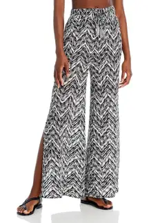 RAMY BROOK
Taytum Open Stitch Wide‎ Leg
Cover Up Pants Spacedye Chevron Small