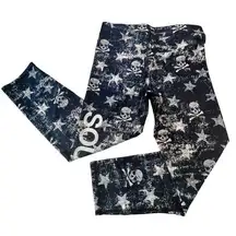 Terez for SoulCycle Skull Stars and Skulls Capri