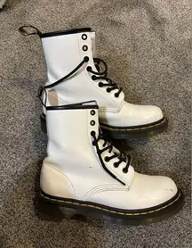 Doc Marten White Boots