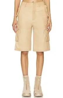 NWT Deadwood Carter Shorts in Sand Overdye, size 32