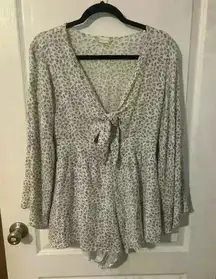 Altard‎ State leopard print romper