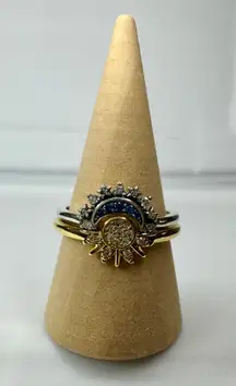 Celestial Sun And Moon Ring