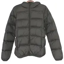 MEDIUM GRAY  PUFFER COAT