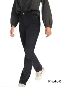 Extra High-Waisted Kicker Corduroy Boot-Cut Pants for Women size 12