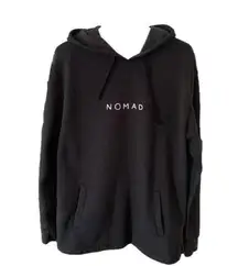 ef NOMAD Charcoal Gray Oversized Hoodie