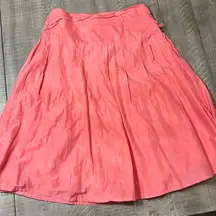 Odille for Anthropologie. NWT Beautiful soft raspberry colored cotton skirt.
