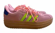 Adidas VL Court Bald Pink Platform Sneakers