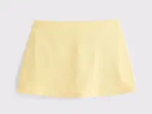 Yellow Mini Skort