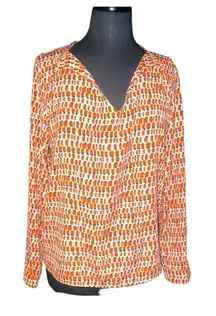 🐘 Collective Concept Orange Print Top